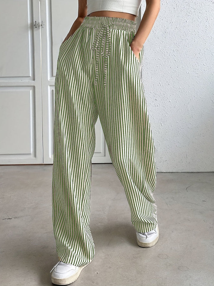 TAITE™ - Relaxed Fit Striped Summer Bottoms