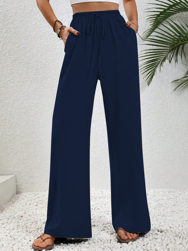 NIKU™ - Relaxed Wide Leg Drawstring Pants