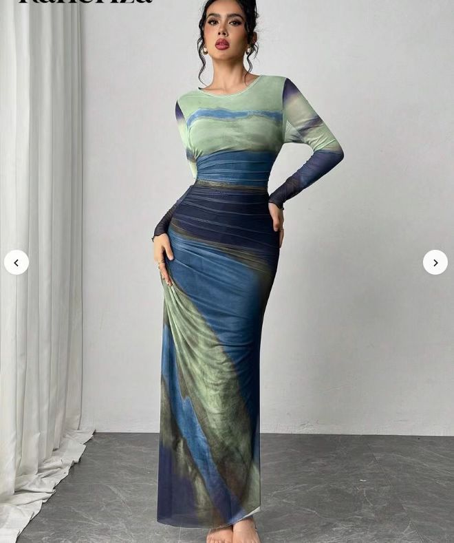 TORINA™ - Comfy Printed Maxi Dress