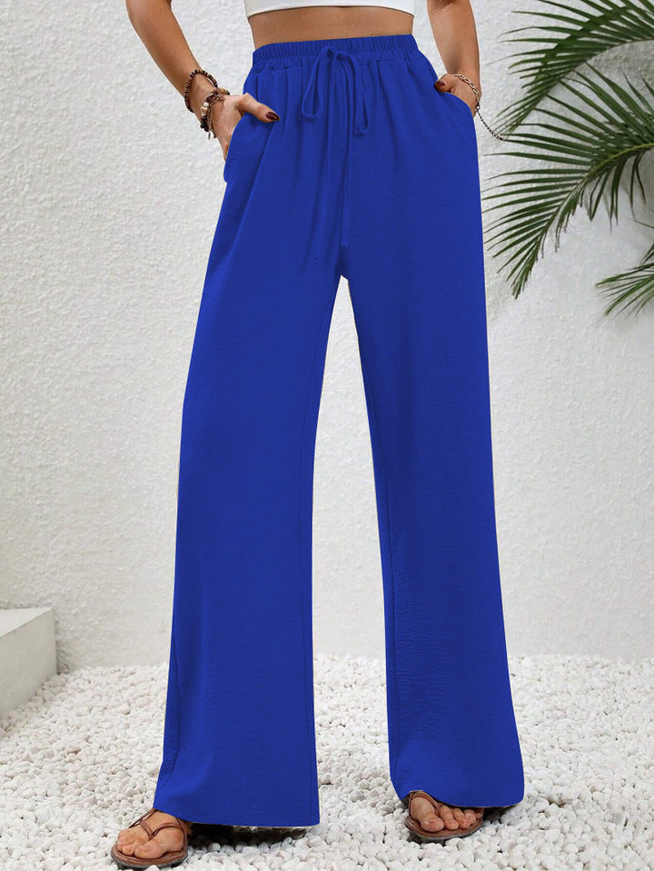 NIKU™ - Relaxed Wide Leg Drawstring Pants