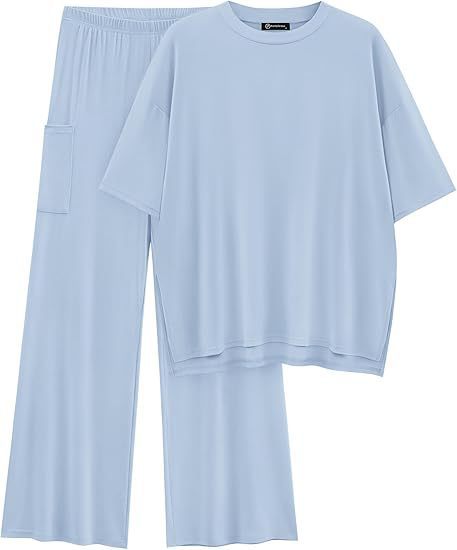 FILTA™ - Casual Top & Elastic Waist Pants Set