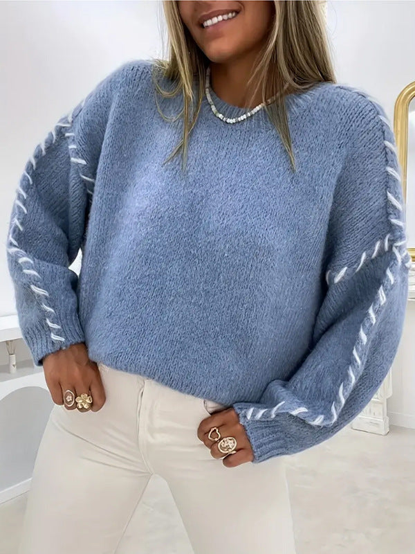 KALIYAH™ - Cozy Long Sleeve Sweater
