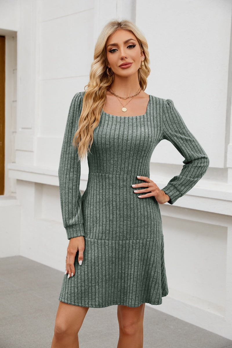 LYRA™ - Cozy Babydoll Dress for Fall