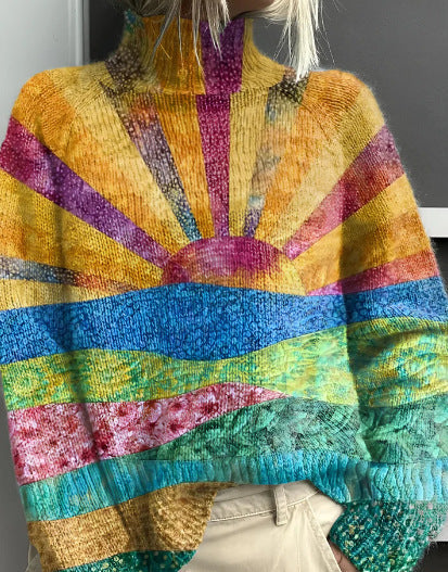 ZINNIA™ - Cozy Sunshine Turtleneck