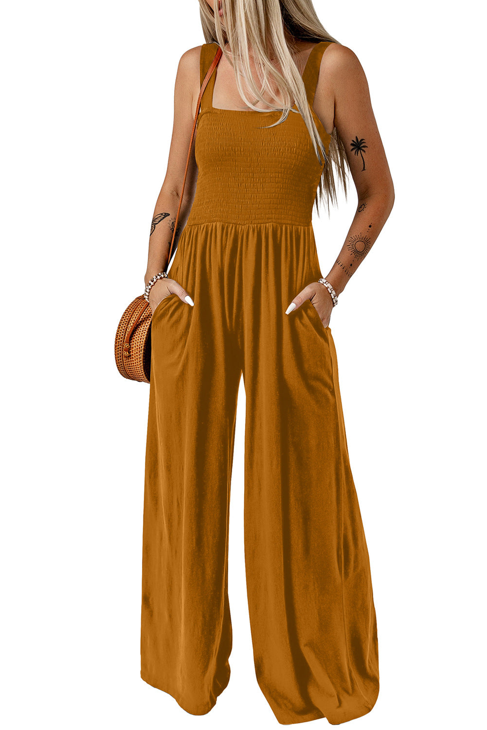CATHLEEN™ – Lightweight Wide-Leg Jumpsuit