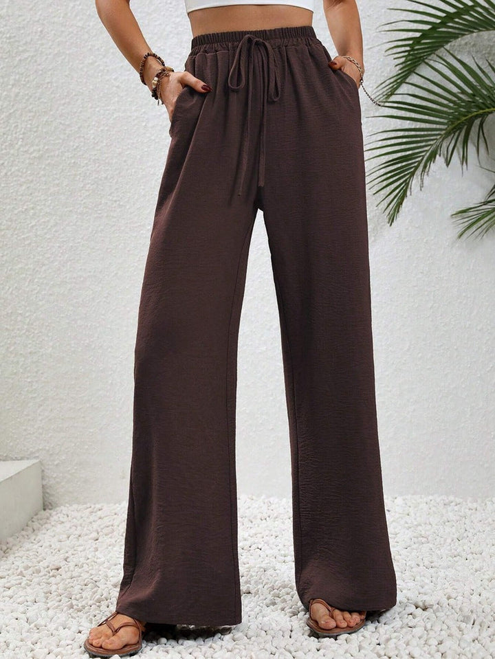 NIKU™ - Relaxed Wide Leg Drawstring Pants