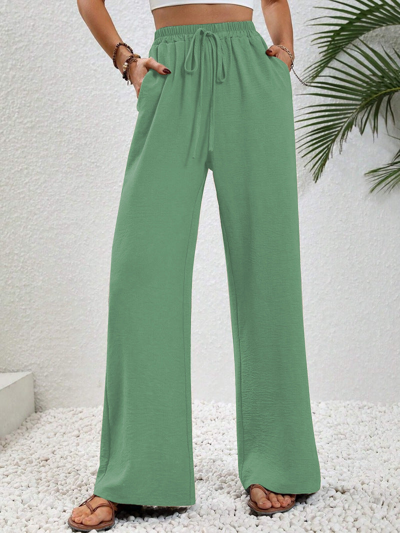 NIKU™ - Relaxed Wide Leg Drawstring Pants