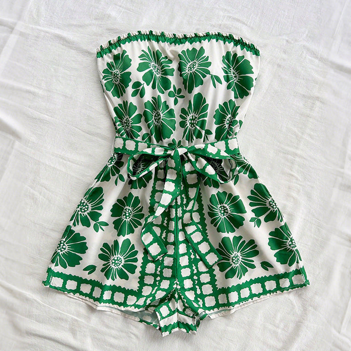 Chic Summer Tube Top Jumpsuit