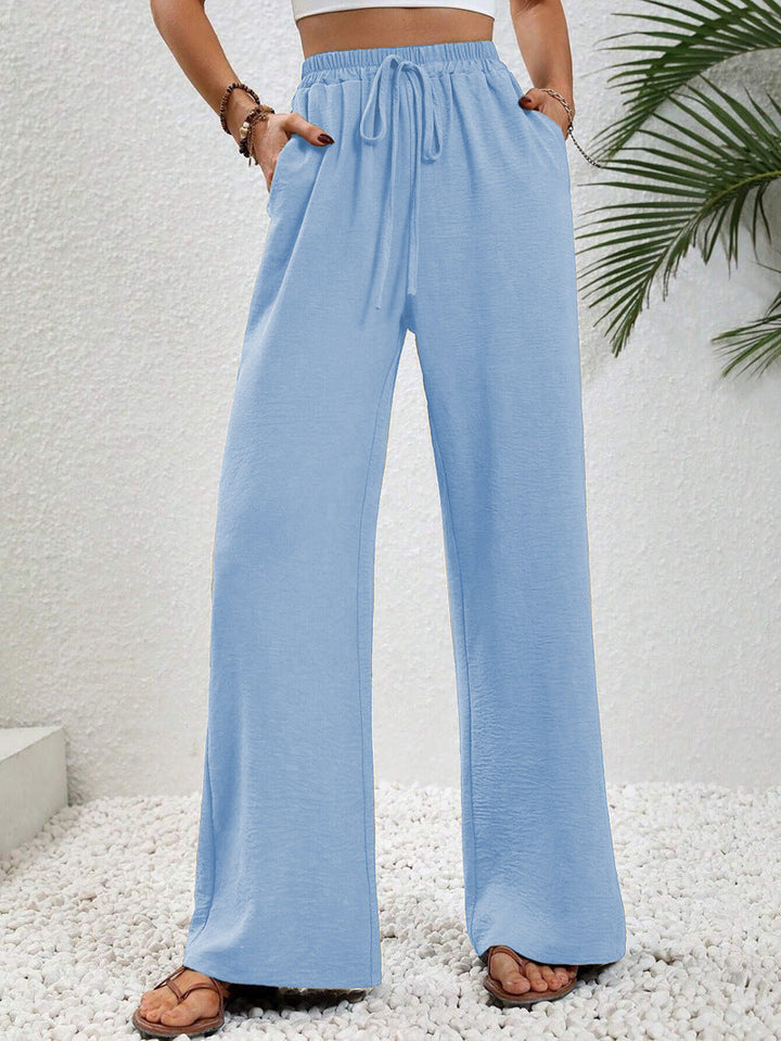 NIKU™ - Relaxed Wide Leg Drawstring Pants