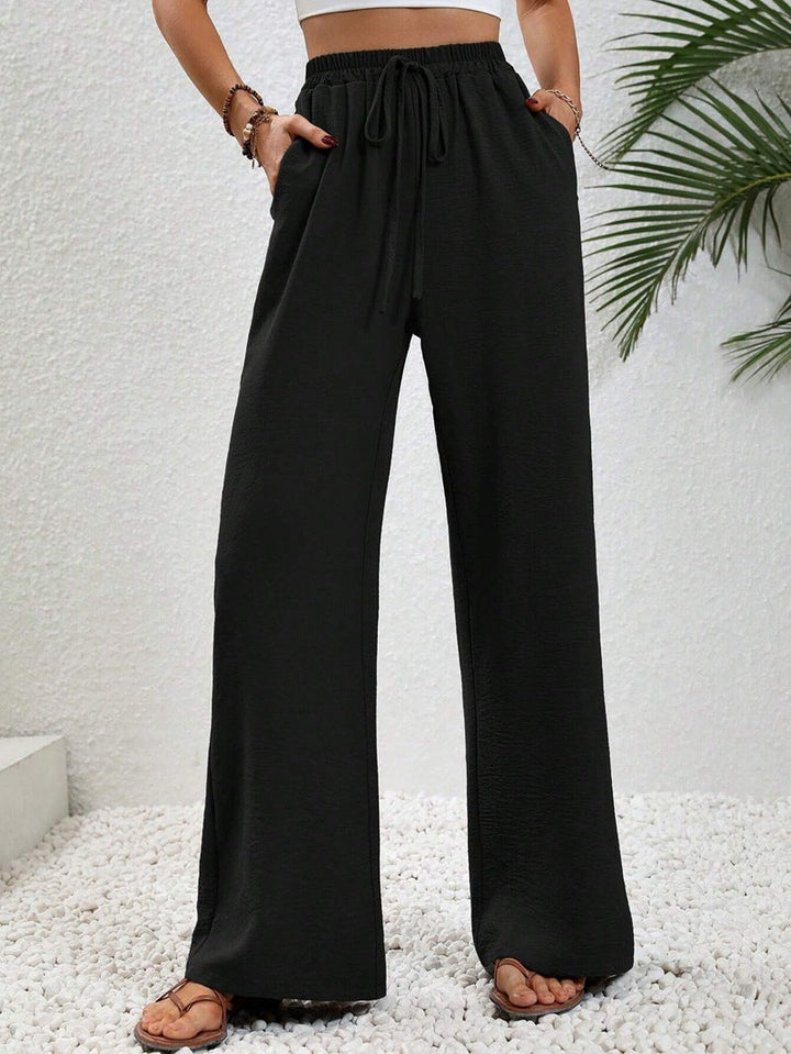 NIKU™ - Relaxed Wide Leg Drawstring Pants