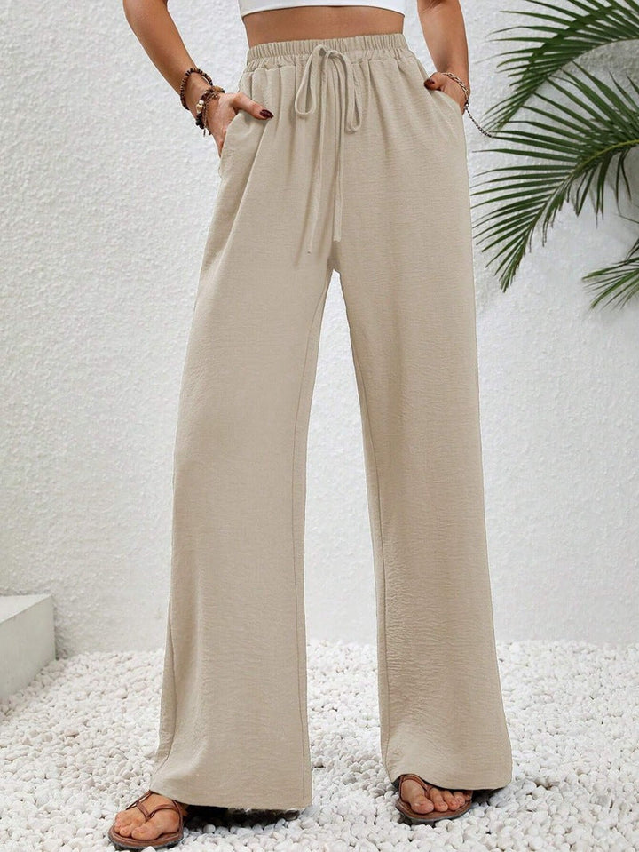 NIKU™ - Relaxed Wide Leg Drawstring Pants