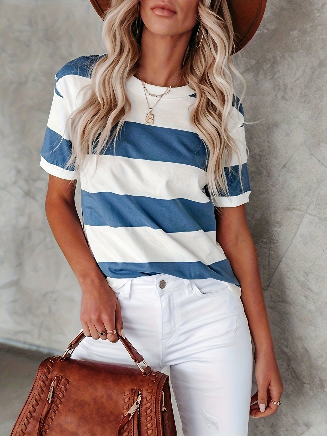 KAELY™ – Classic Stripe Tee