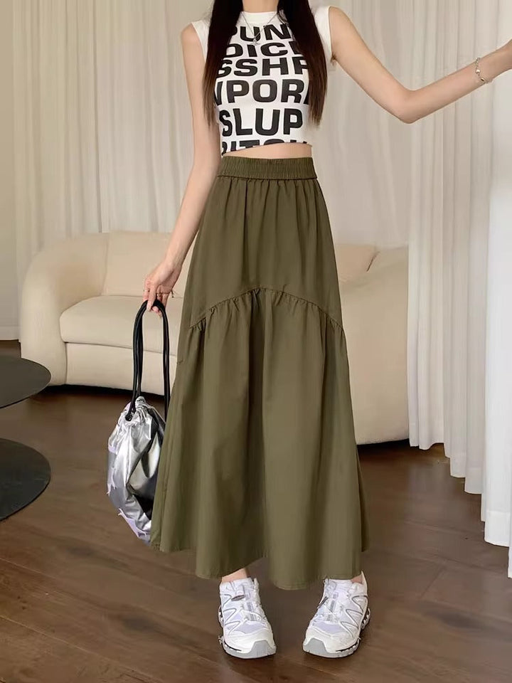 MARJOLAINE™ – Chic Long Casual Skirt