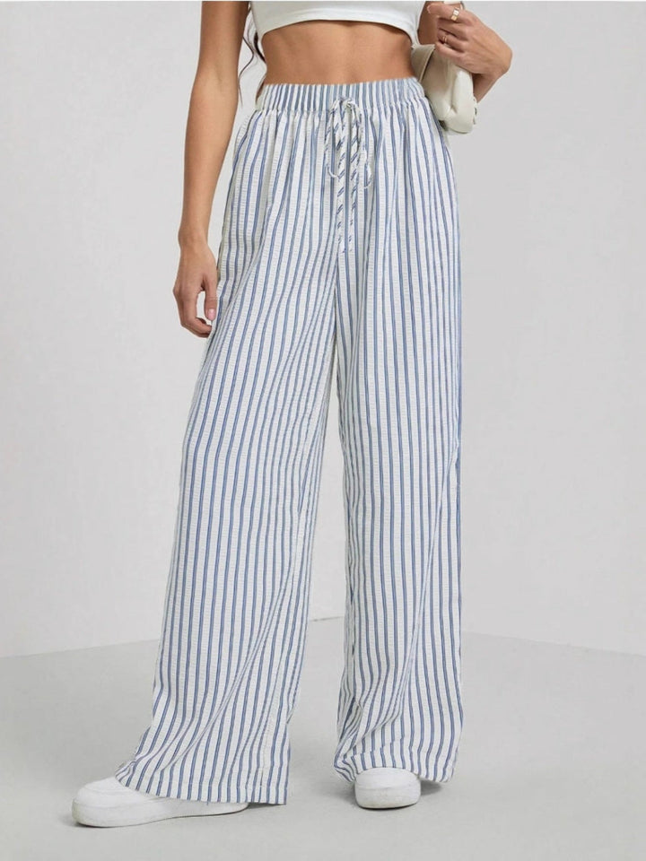 TAITE™ - Relaxed Fit Striped Summer Bottoms