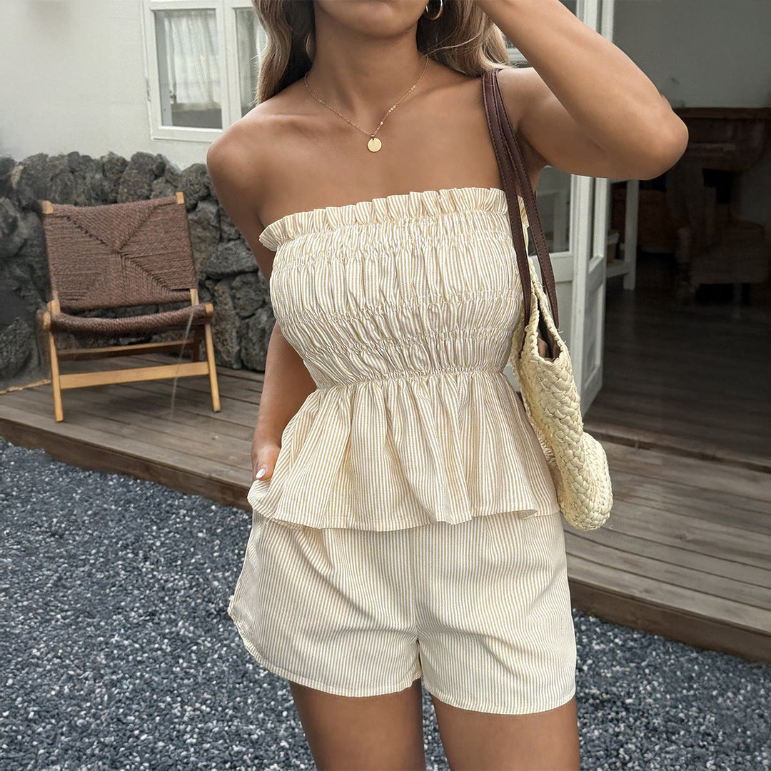 MAYA™ – Strapless Casual Co-Ord Set