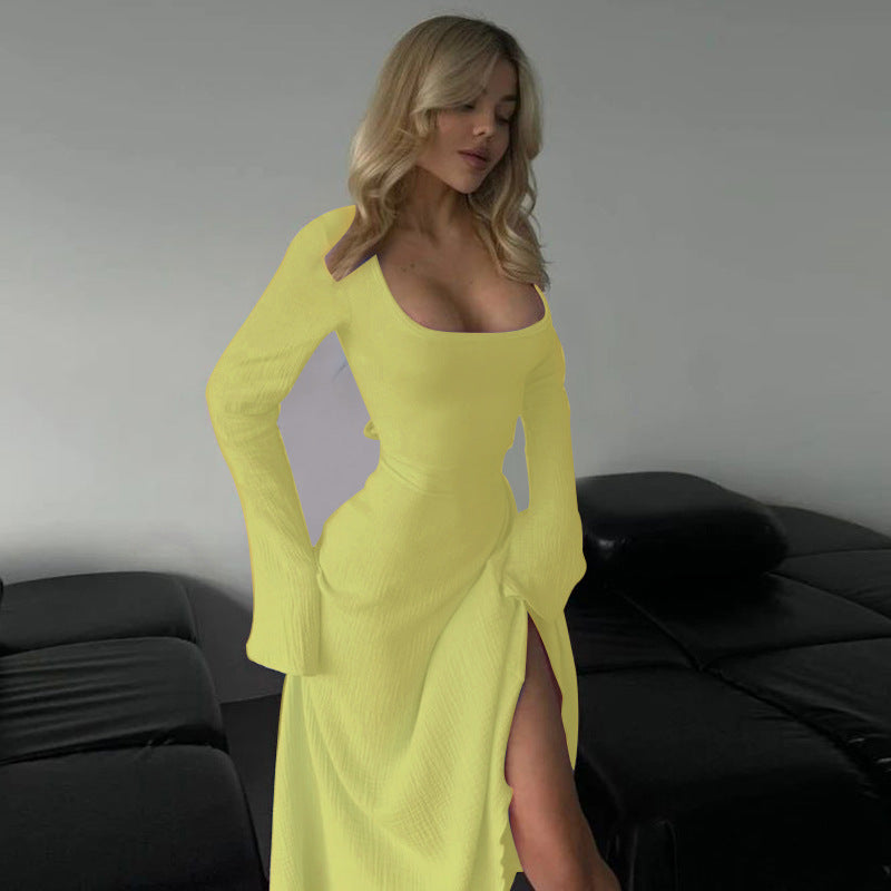 TILA™ - Flounce Sleeve Tie Back Dress