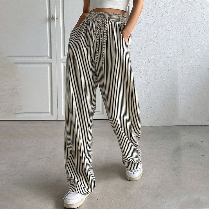TAITE™ - Relaxed Fit Striped Summer Bottoms