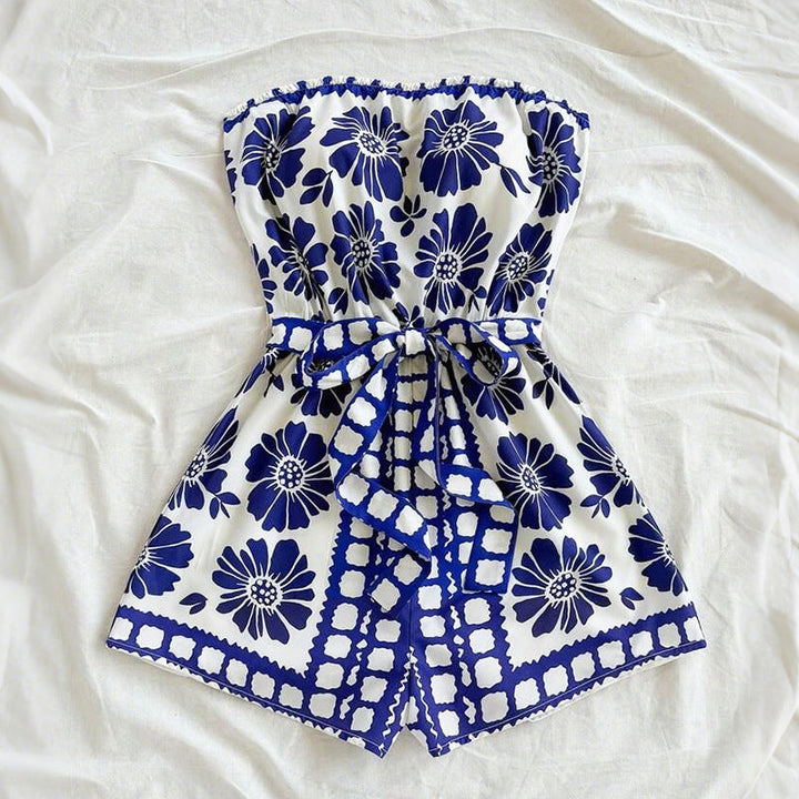 Chic Summer Tube Top Jumpsuit