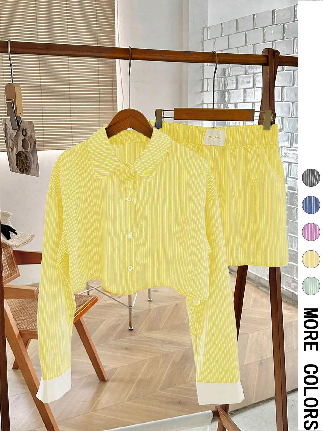 EMERSYN™ - Casual Long-Sleeve Co-Ord Set