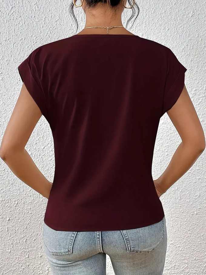BELLE™ | Chic V-Neck Top