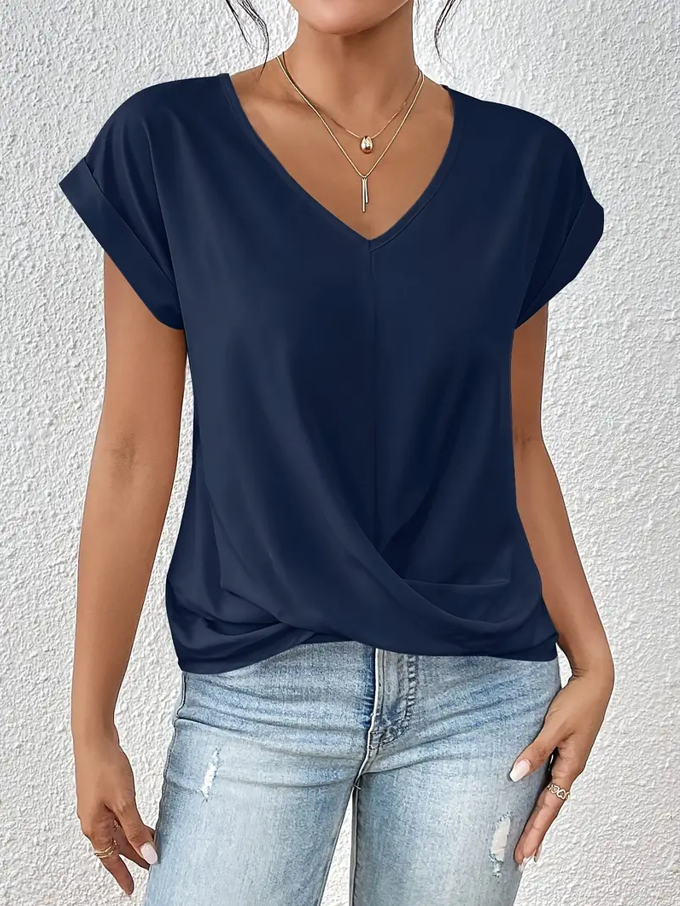BELLE™ | Chic V-Neck Top