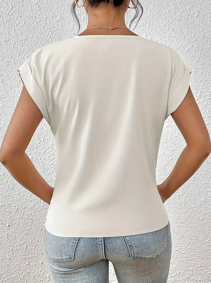 BELLE™ | Chic V-Neck Top
