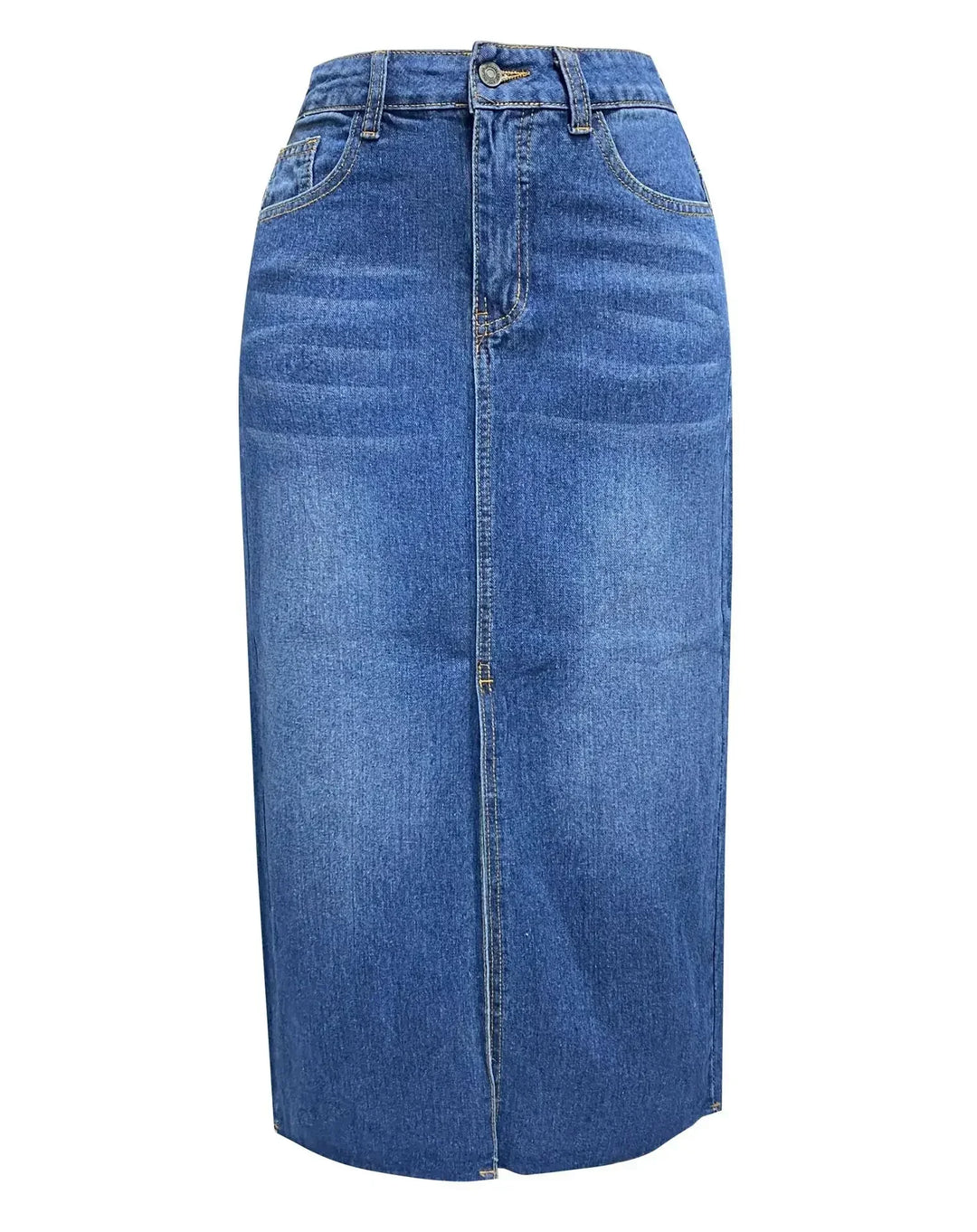 DENISE™ – High-Waist Denim Skirt
