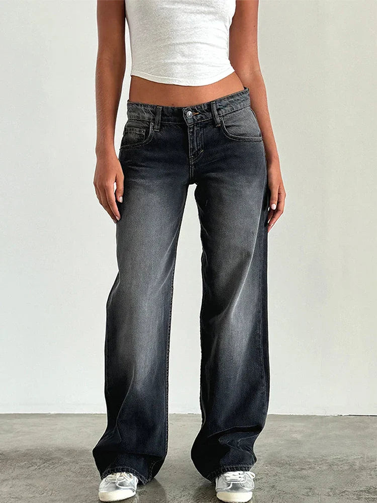 SYLVAINE™ – Vintage Baggy Jeans