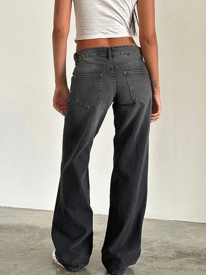 SYLVAINE™ – Vintage Baggy Jeans
