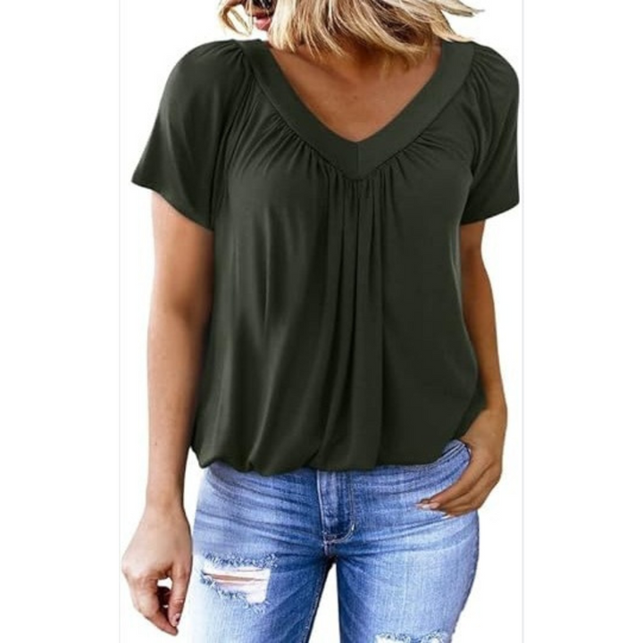 KATHLEEN™ - V-Neck Casual Top