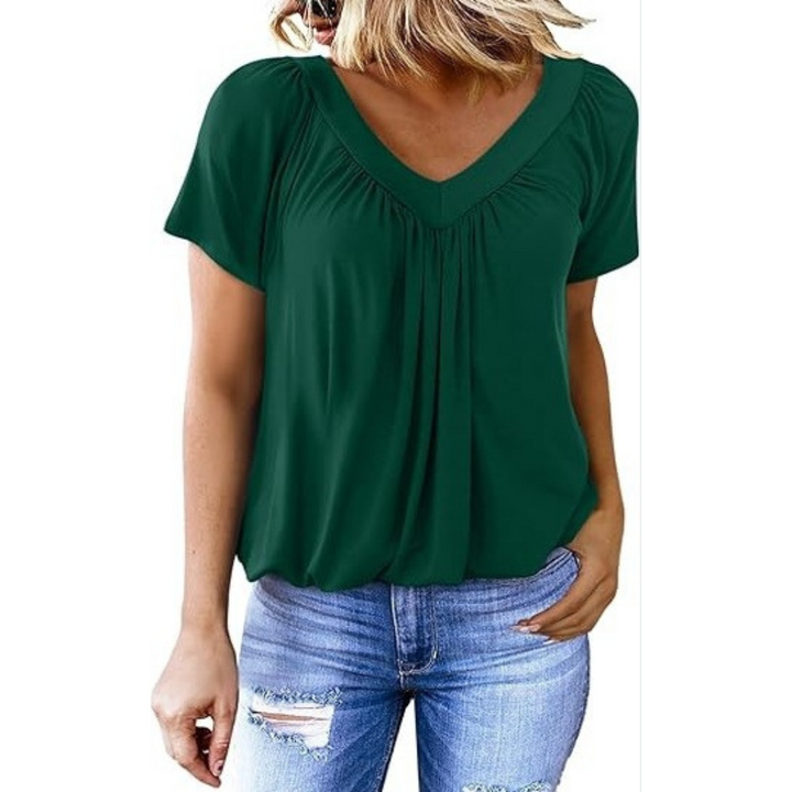 KATHLEEN™ - V-Neck Casual Top