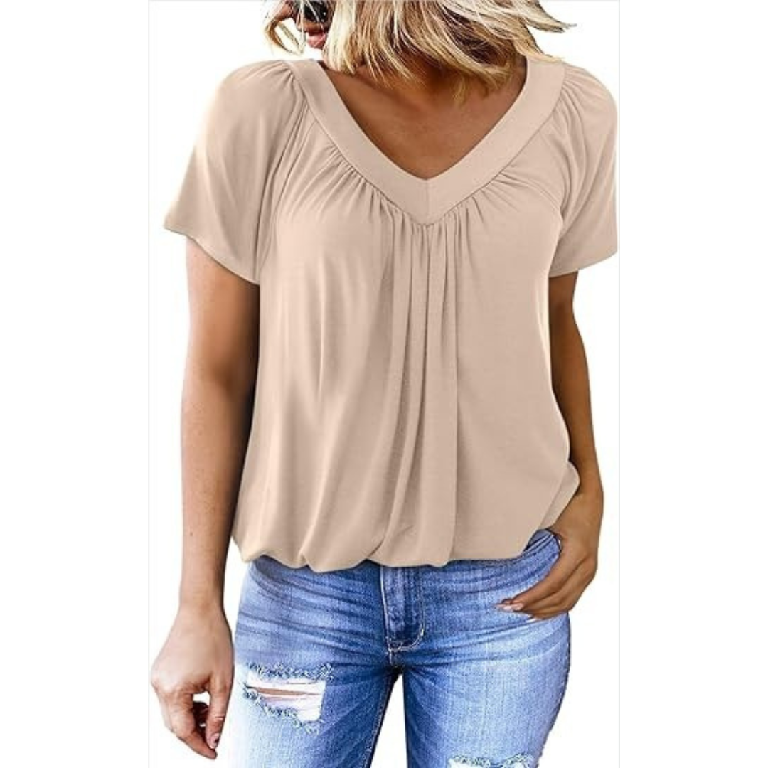 KATHLEEN™ - V-Neck Casual Top