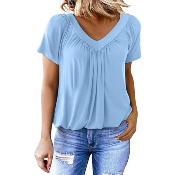 KATHLEEN™ - V-Neck Casual Top