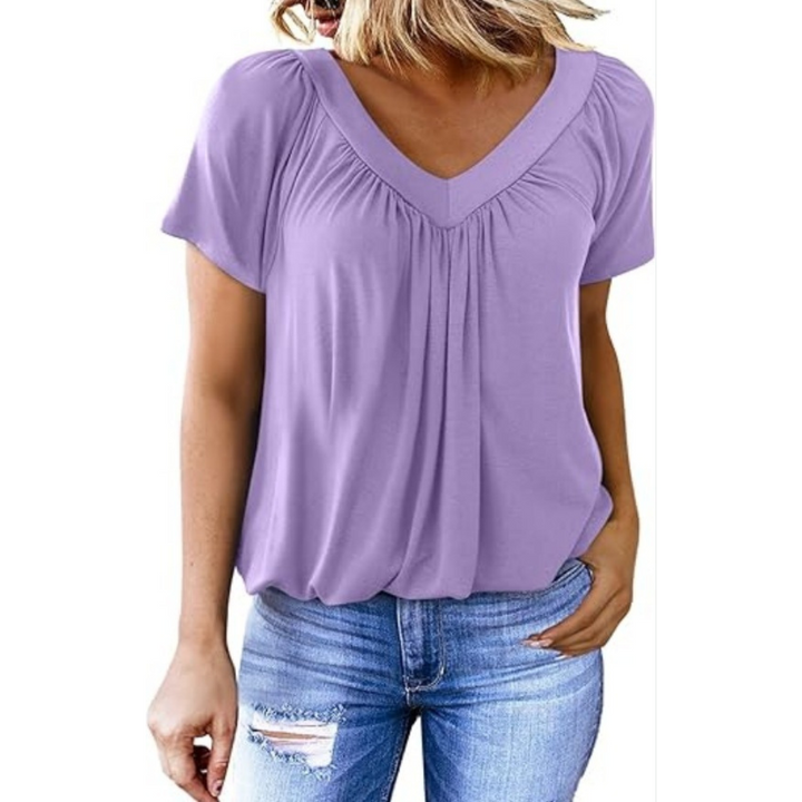 KATHLEEN™ - V-Neck Casual Top