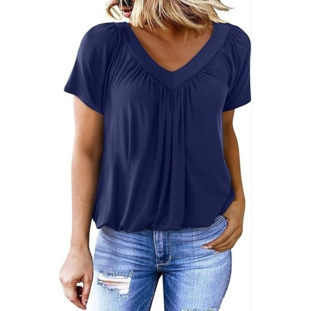 KATHLEEN™ - V-Neck Casual Top