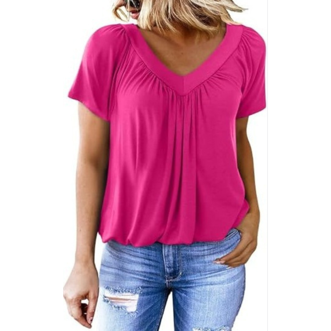 KATHLEEN™ - V-Neck Casual Top