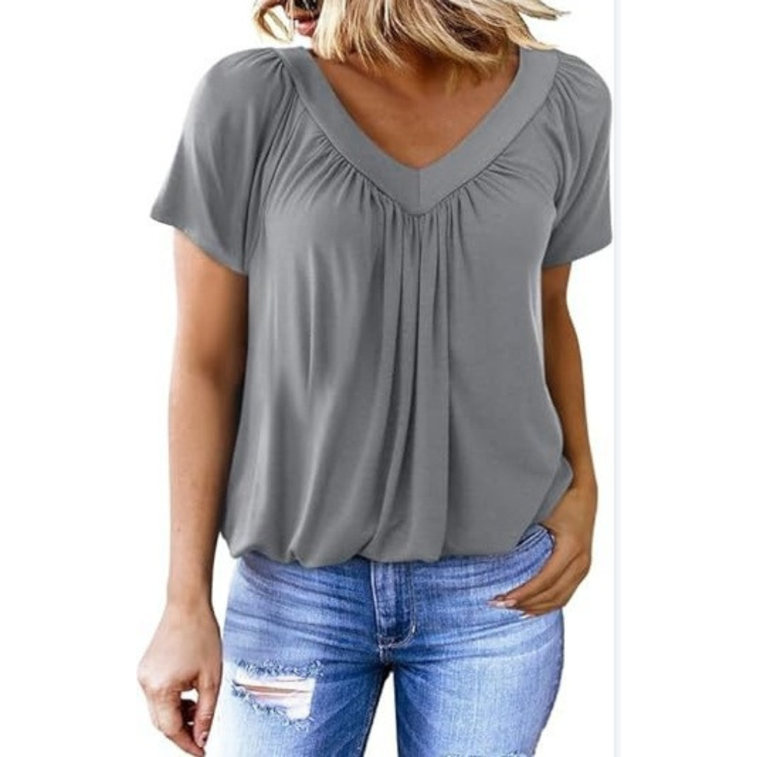 KATHLEEN™ - V-Neck Casual Top