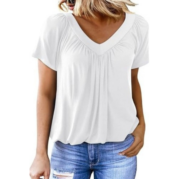 KATHLEEN™ - V-Neck Casual Top