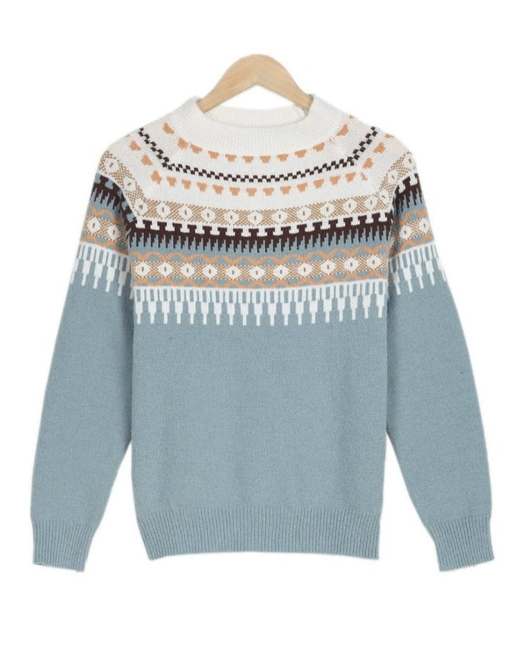 AVERY™ - Cozy Fair Isle Sweater