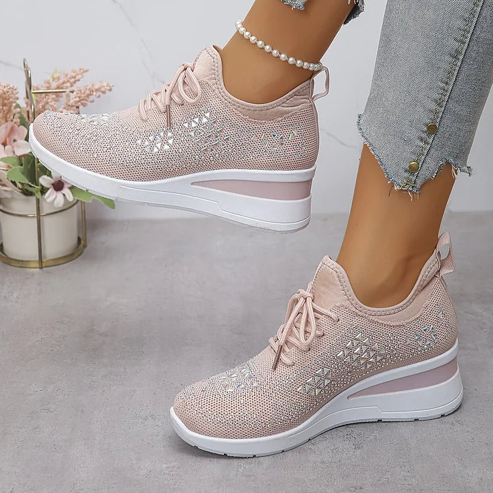 Romee | Orthopedic Sneakers with Rhinestones