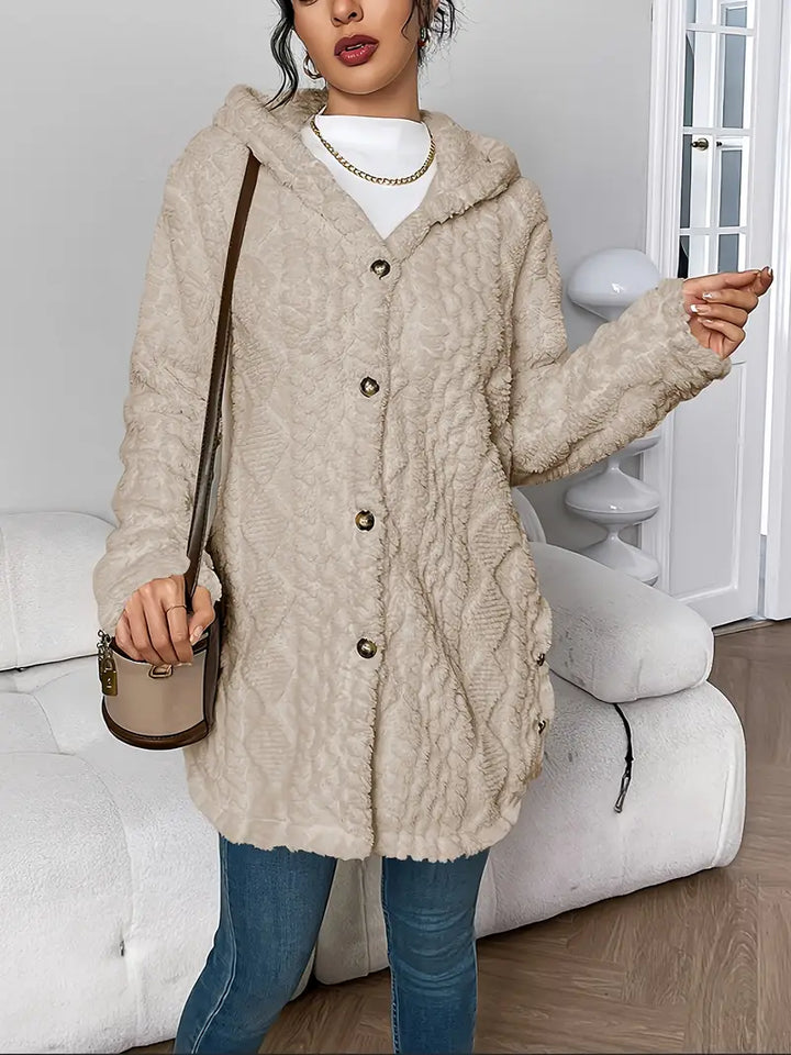 Lisa™ | Cozy Hooded Teddy Coat