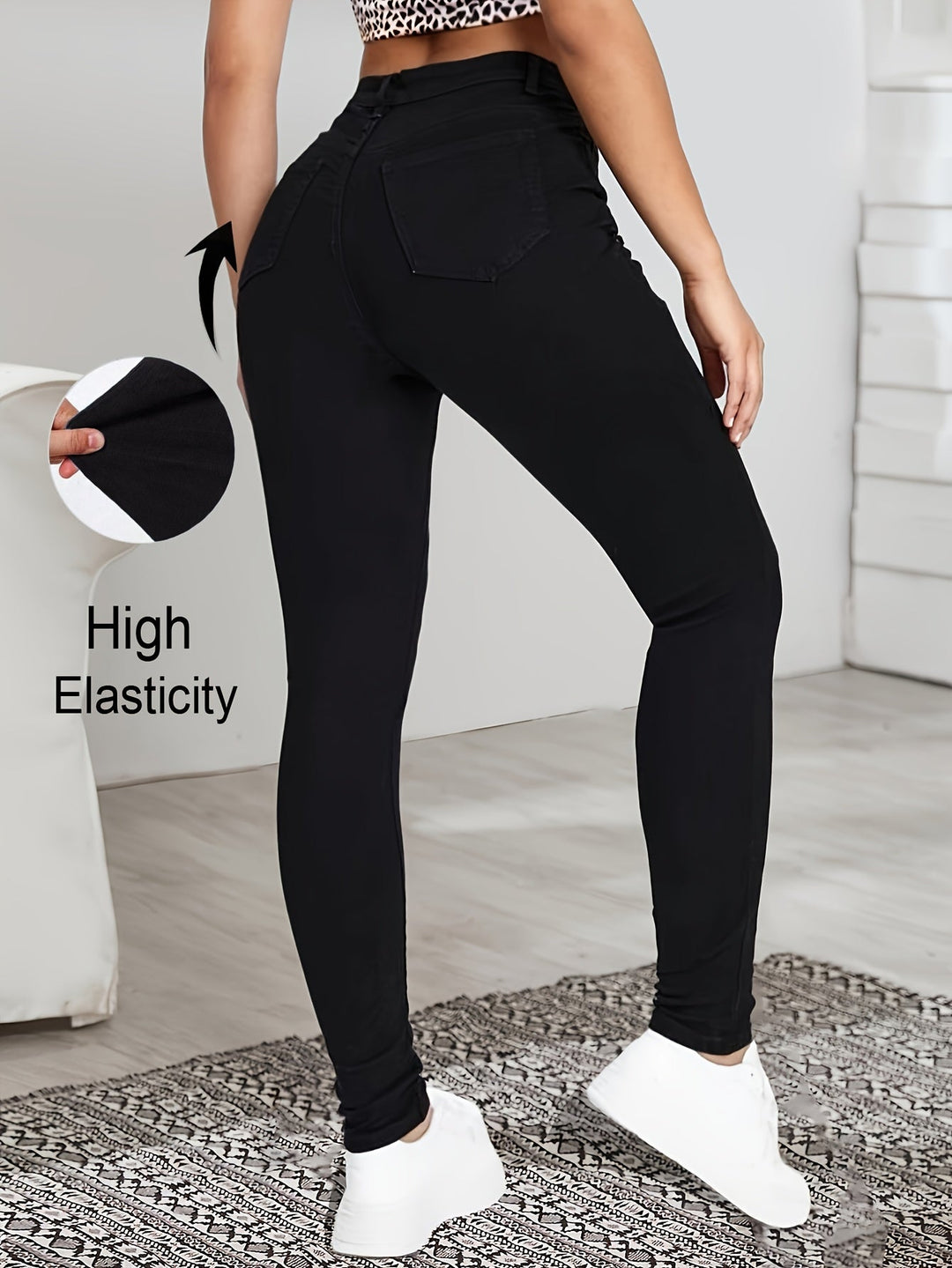LISETTE™ - High-Waist Skinny Jeans