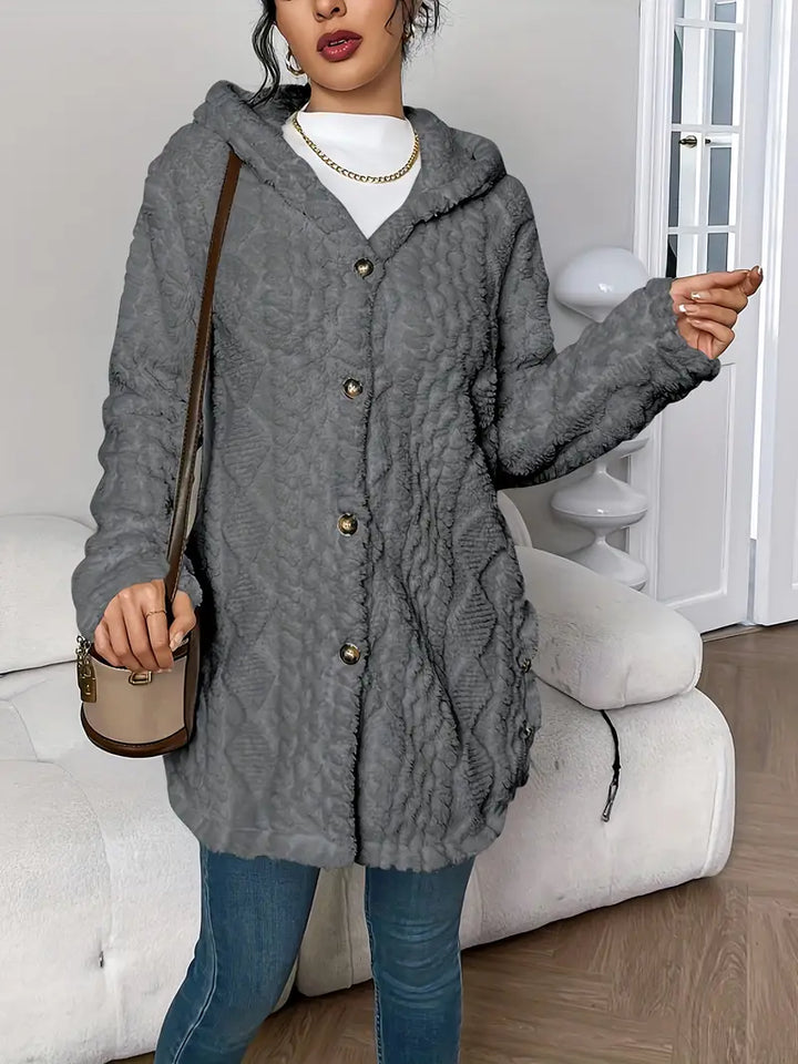 Lisa™ | Cozy Hooded Teddy Coat