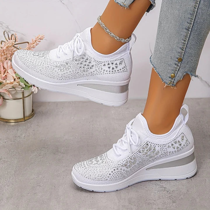Romee | Orthopedic Sneakers with Rhinestones