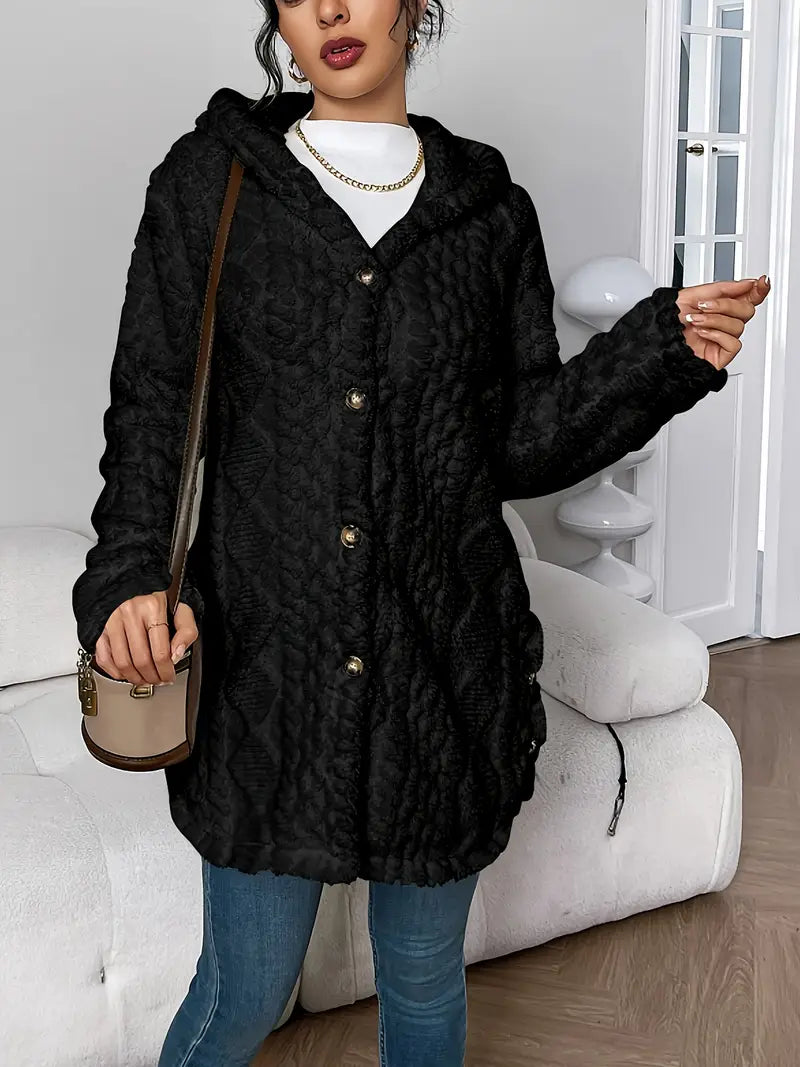 Lisa™ | Cozy Hooded Teddy Coat
