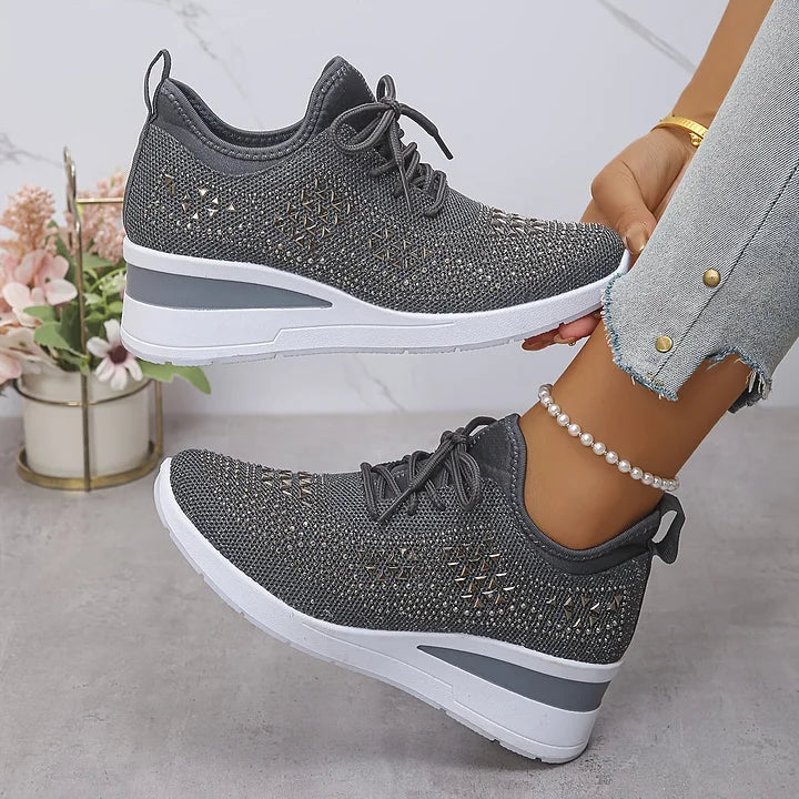 Romee | Orthopedic Sneakers with Rhinestones
