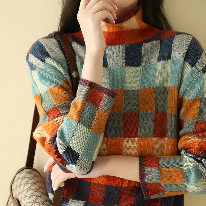 MIA™ - Vintage Plaid Sweater