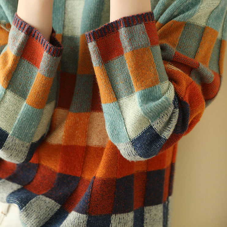 MIA™ - Vintage Plaid Sweater