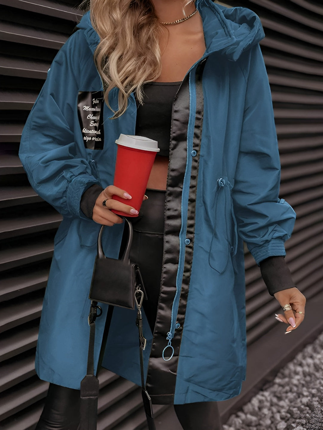 Esme™ | Oversized Windbreaker Jacket