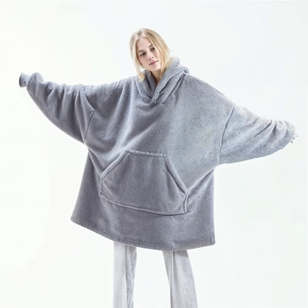 COZYCLOUD™ - Oversized Fleece-Lined Hoodie